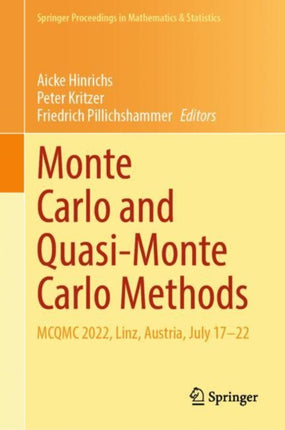 Monte Carlo and QuasiMonte Carlo Methods