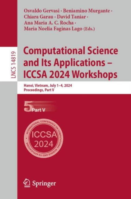 Computational Science and Its Applications  ICCSA