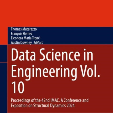 Data Science in Engineering Vol. 10