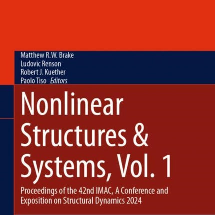 Nonlinear Structures  Systems Vol. 1