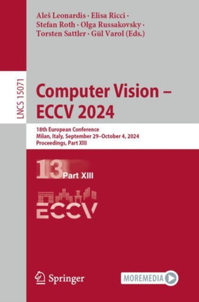 Computer Vision  ECCV 2024