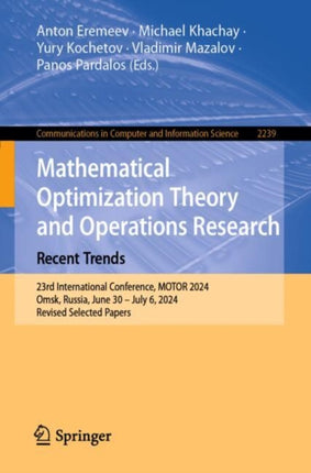 Mathematical Optimization Theory and Operations