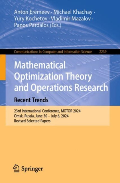 Mathematical Optimization Theory and Operations