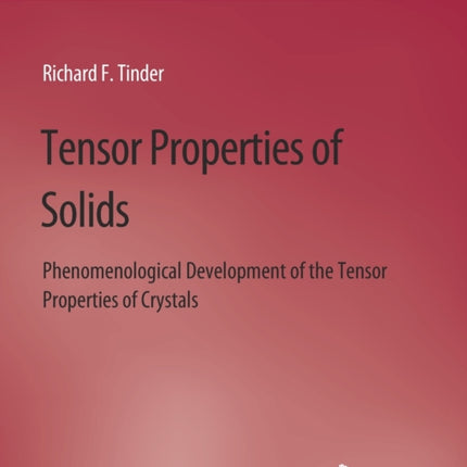 Tensor Properties of Solids, Part Two: Transport Properties of Solids