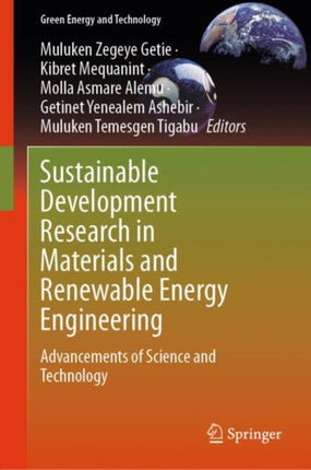 Sustainable Development Research in Materials and