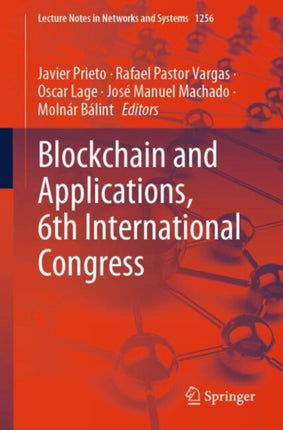 Blockchain and Applications 6th International