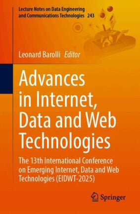 Advances in Internet Data and Web Technologies