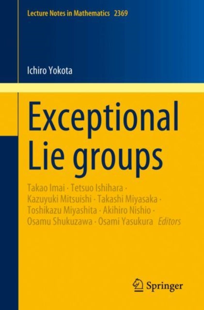 Exceptional Lie groups