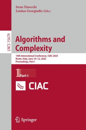 Algorithms and Complexity
