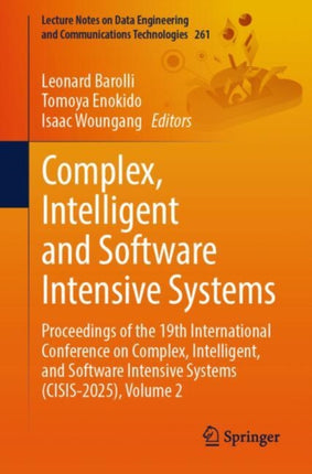 Complex Intelligent and Software Intensive Systems