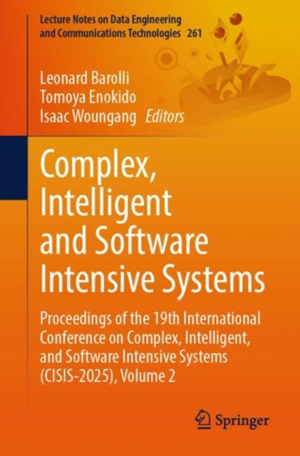 Complex Intelligent and Software Intensive Systems
