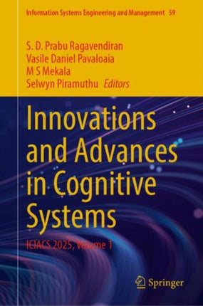 Innovations and Advances in Cognitive Systems