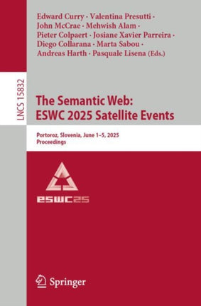 The Semantic Web ESWC 2025 Satellite Events