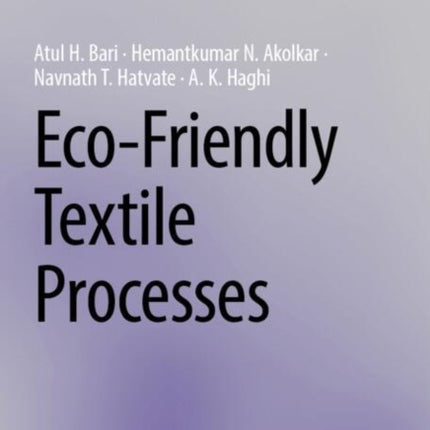 EcoFriendly Textile Processes