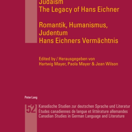 Romanticism, Humanism, Judaism- Romantik,
