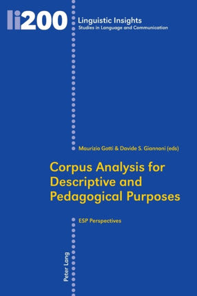 Corpus Analysis for Descriptive and Pedagogical