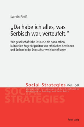 Da habe ich alles, was Serbisch war, verteufelt.: