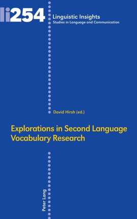 Explorations in Second Language Vocabulary