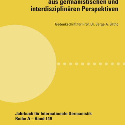 Krisen Und Resilienz Aus Germanistischen Und