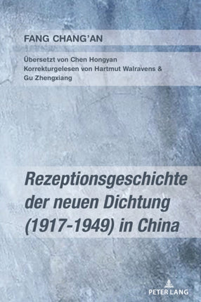 Rezeptionsgeschichte der neuen Dichtung 19171949
