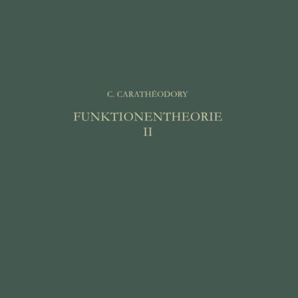 Funktionentheorie