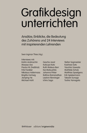 Grafikdesign unterrichten