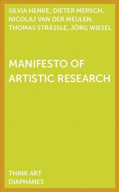 Manifesto of Artistic Research