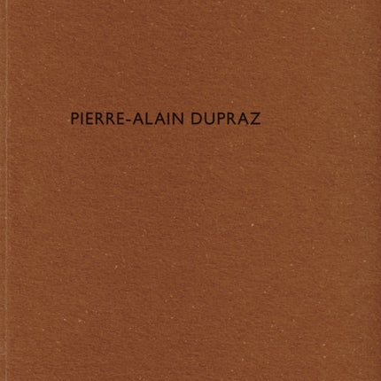 Pierre-Alain Dupraz: De aedibus 59