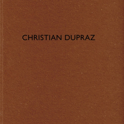 Christian Dupraz: De aedibus 93