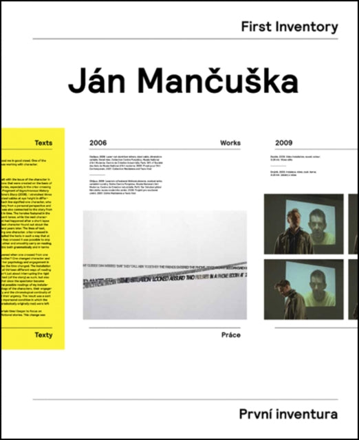 Jan Mancuska: First Inventory