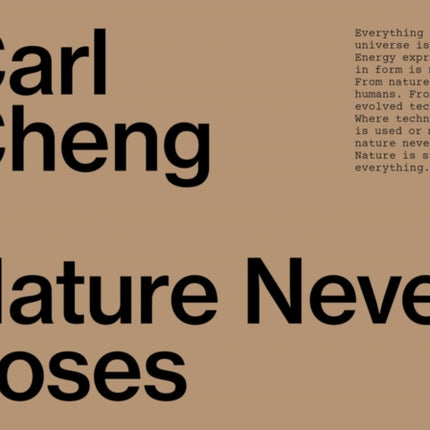 Carl Cheng Nature Never Loses