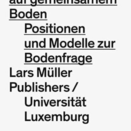 Architektur auf gemeinsamem Boden