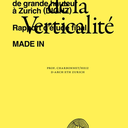 De la verticalité