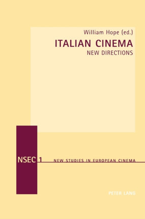 Italian Cinema: New Directions: v. 1