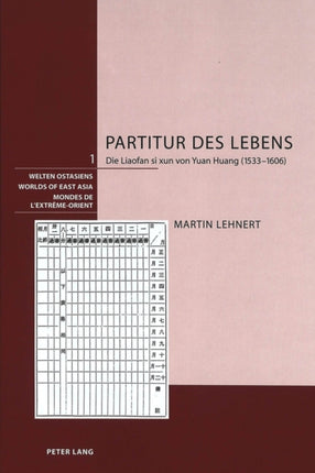 Partitur Des Lebens: Die Liaofan Si Xun Von Yuan