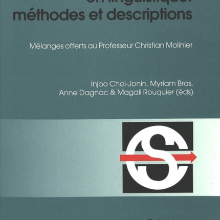 Questions de Classification En Linguistique: Méthodes Et Descriptions: Mélanges Offerts Au Professeur Christian Molinier