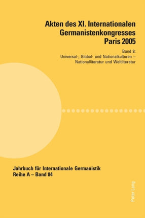 Akten des XI. Internationalen