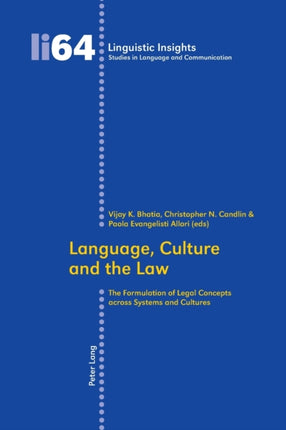 Language, Culture and the Law: The Formulation of
