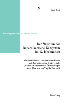 Der Streit um das kopernikanische Weltsystem im
