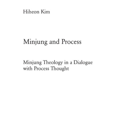 Minjung and Process: Minjung Theology in a