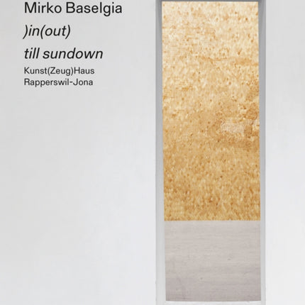 Studio Mirko Baselgia: )in(out) till sundown