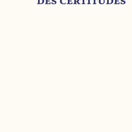 Le tremblement des certitudes: Silvie Defraoui