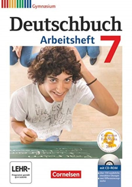 Deutschbuch 7 Schuljahr Gymnasium Allgemeine Ausgabe Arbeitsheft mit Lsungen und CDROM