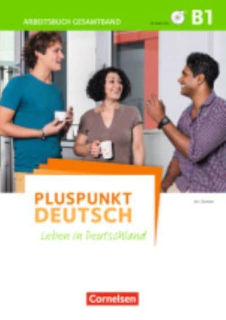 Pluspunkt Deutsch Arbeitsbuch B1 mit Losungen  CDs Leben in Deutschland