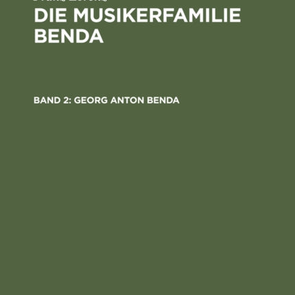 Georg Anton Benda