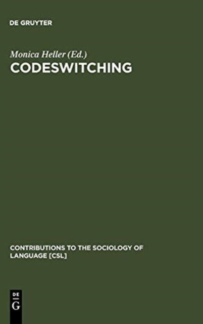 Codeswitching: Anthropological and Sociolinguistic Perspectives