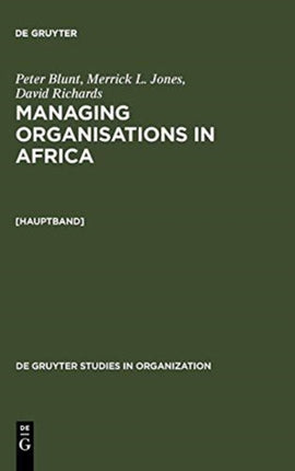 Managing Organisations in Africa
