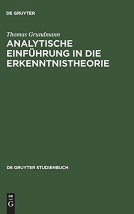 Analytische Einführung in die Erkenntnistheorie