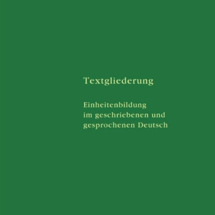 Textgliederung