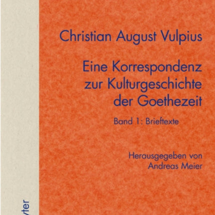Band 1: Brieftexte. Band 2: Kommentar